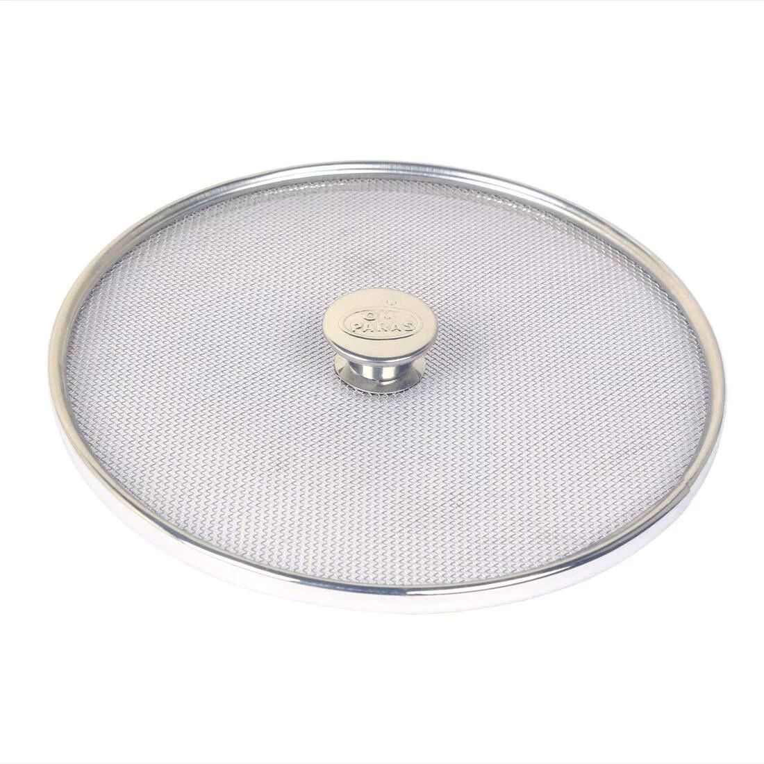 Stainless Steel Multipurpose Net Cover/Lid/Strainer/Splash & Splatter Gurard/Milk cover/Steel Jali