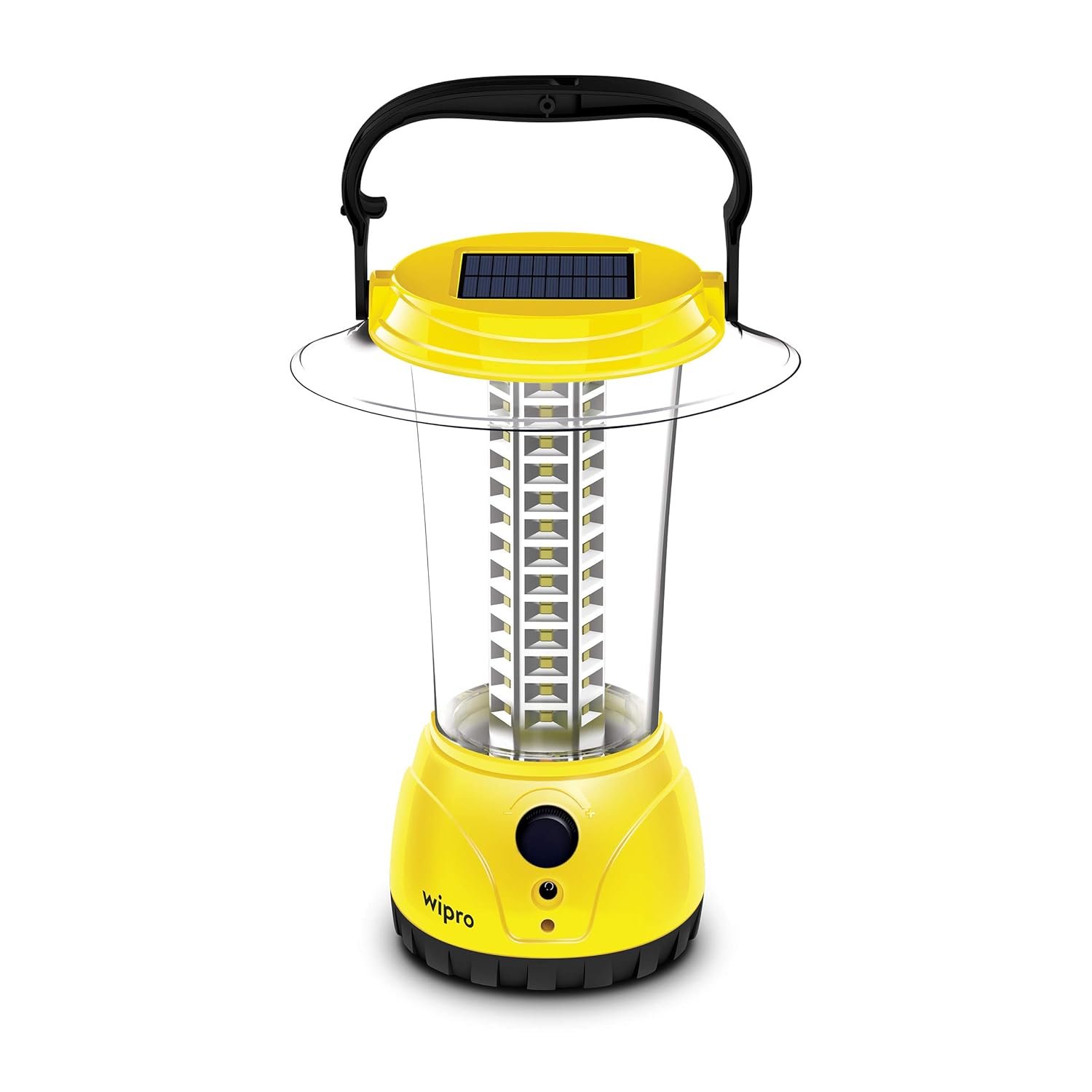 Coral Plus Rechargeable Solar LED Lantern (Pack of 1, Yellow)