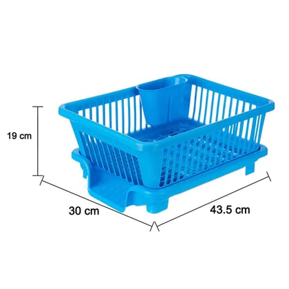 Plastic Sink Dish Drainer Drying Rack (With Brown Box)