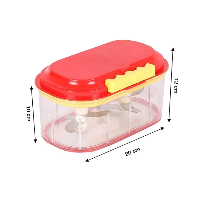 Plastic Vegetable Chopper (1000 Ml)