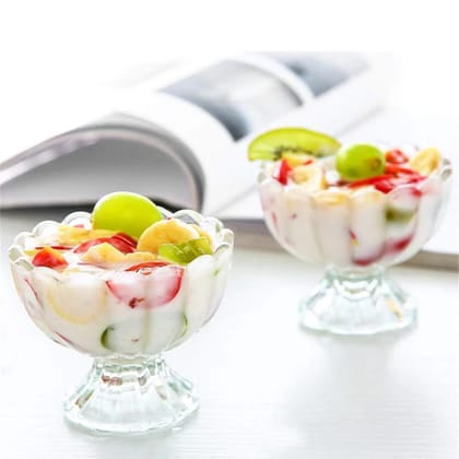 Dessert Bowl Ice Cream Salad Fruit Bowl - 6pcs Serving Dessert Bowl Ice Cream Salad Fruit Bowl - 6pcs