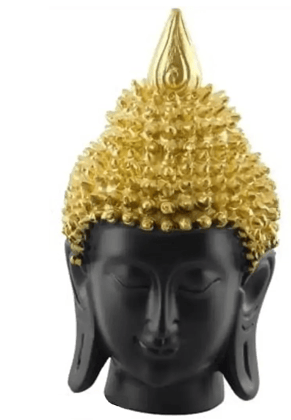 VINDHYA Elegent, Adorable and Very Attractive Polyresin Buddha Head Idol