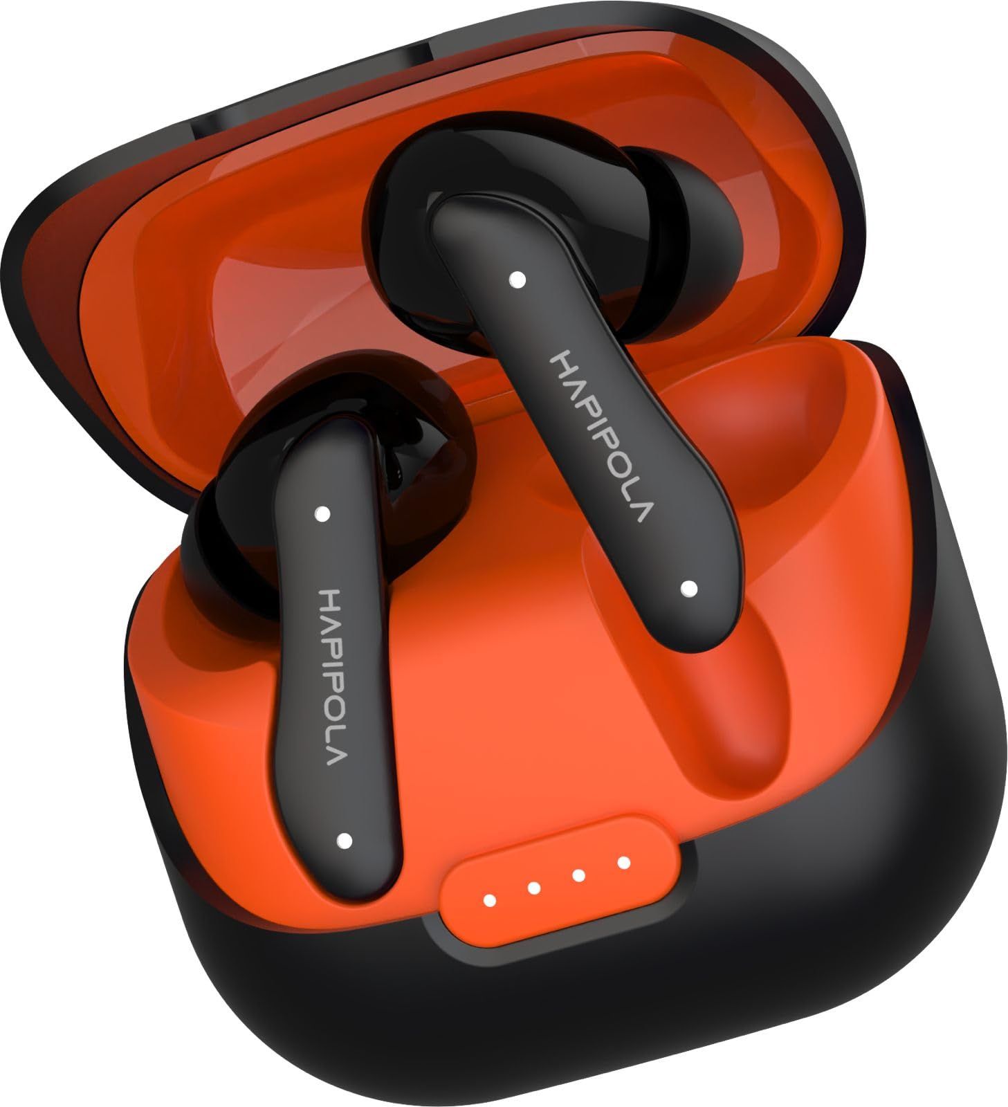 HAPIPOLA SERENE (ANC) in Ear Wireless ANC Earbuds (TWS), Massive 40Hrs Playtime with Speed Charge, Customizable Bass