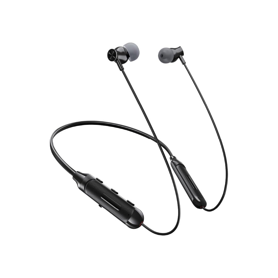 HAPIPOLA Wireless Earphone Mystic | Bluetooth | 18 HRS Playback | 250 HRS Stand-by in Line Mic | Volume Control | BT 5.0 Micro USB Charging | Dual Pairing