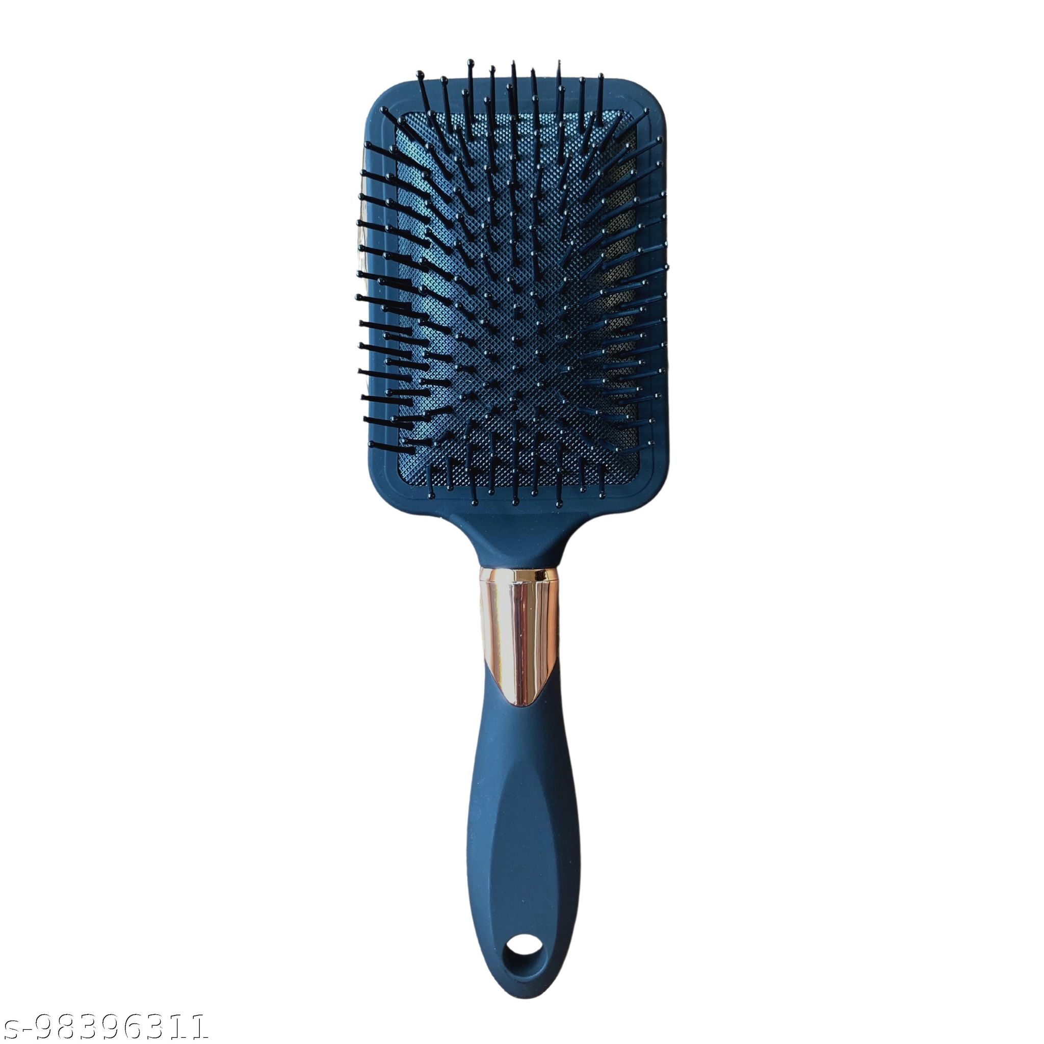 Black Metal hairbrush for daily hair styling