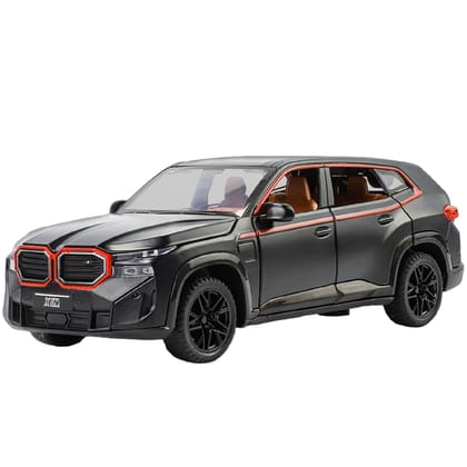 KTRS ENTERPRISE 1:24 Alloy Metal Pull Back Die-cast Car Model Car Pull Back car Super car  Openable Doors with Sound and Light Doors & Light Music Boys Toys for Kids (Beoma XM)