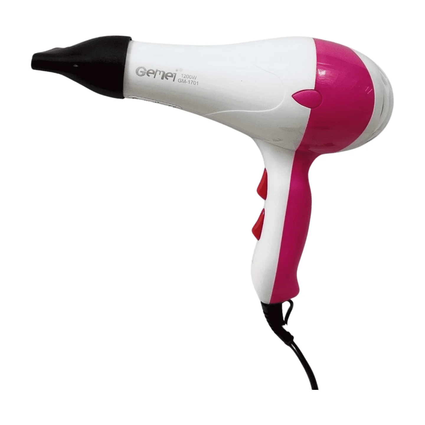 GEMEI 1701 PROFESSIONAL HAIR DRYER 1200W.