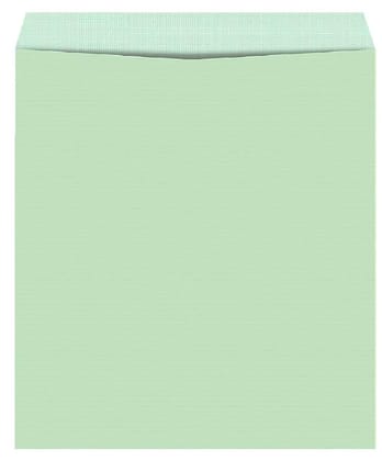 A4 Size Green Cloth line Office Envelope/Courier Covers (12" X10", 50 Covers)