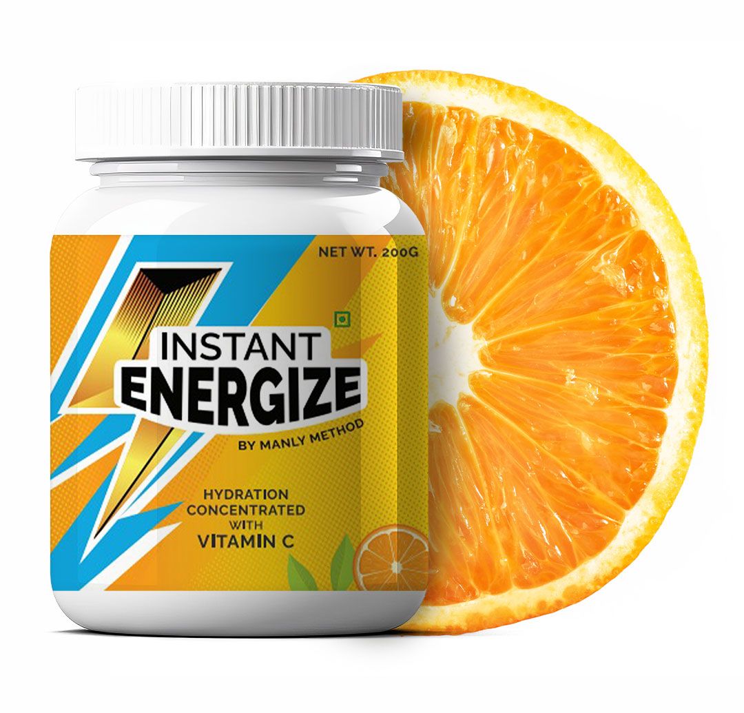 Manly Method Instant Energize Hydration Concentrated With Vitamin C  (200 g)