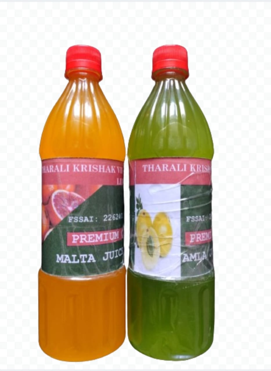 Combo pack of 1 Bottle of Malta and 1 Bottle of Amla juice