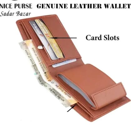 Stylish men leather wallet