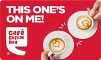 Cafe Coffee Day Gift Card