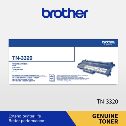 Brother TN 3320 Toner Cartridge