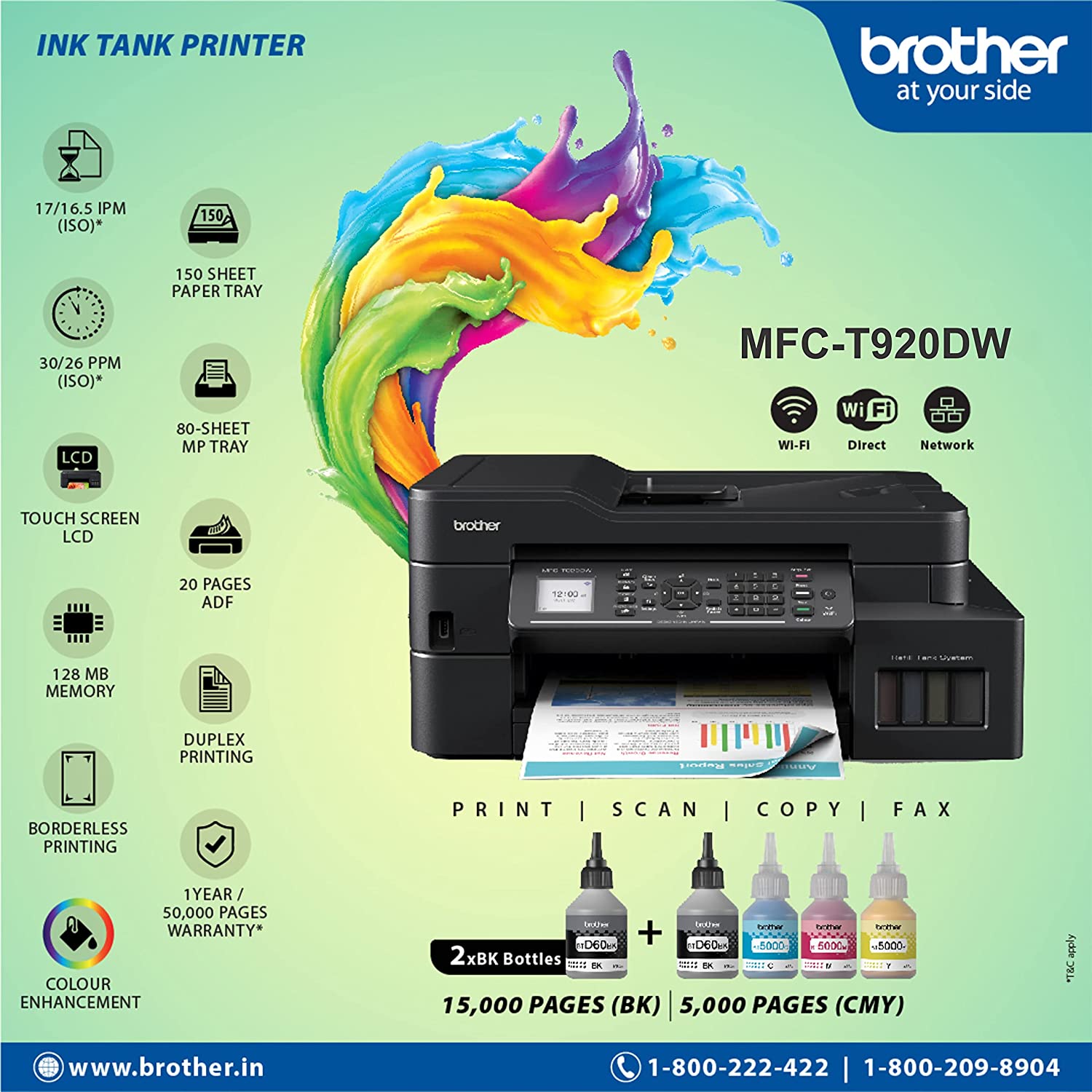 Brother MFC-T920DW MFM Printer