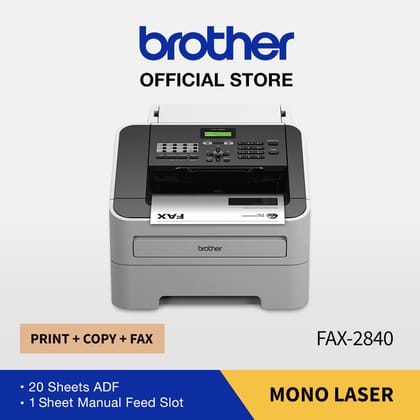 Brother FAX-2840 Fax Printer