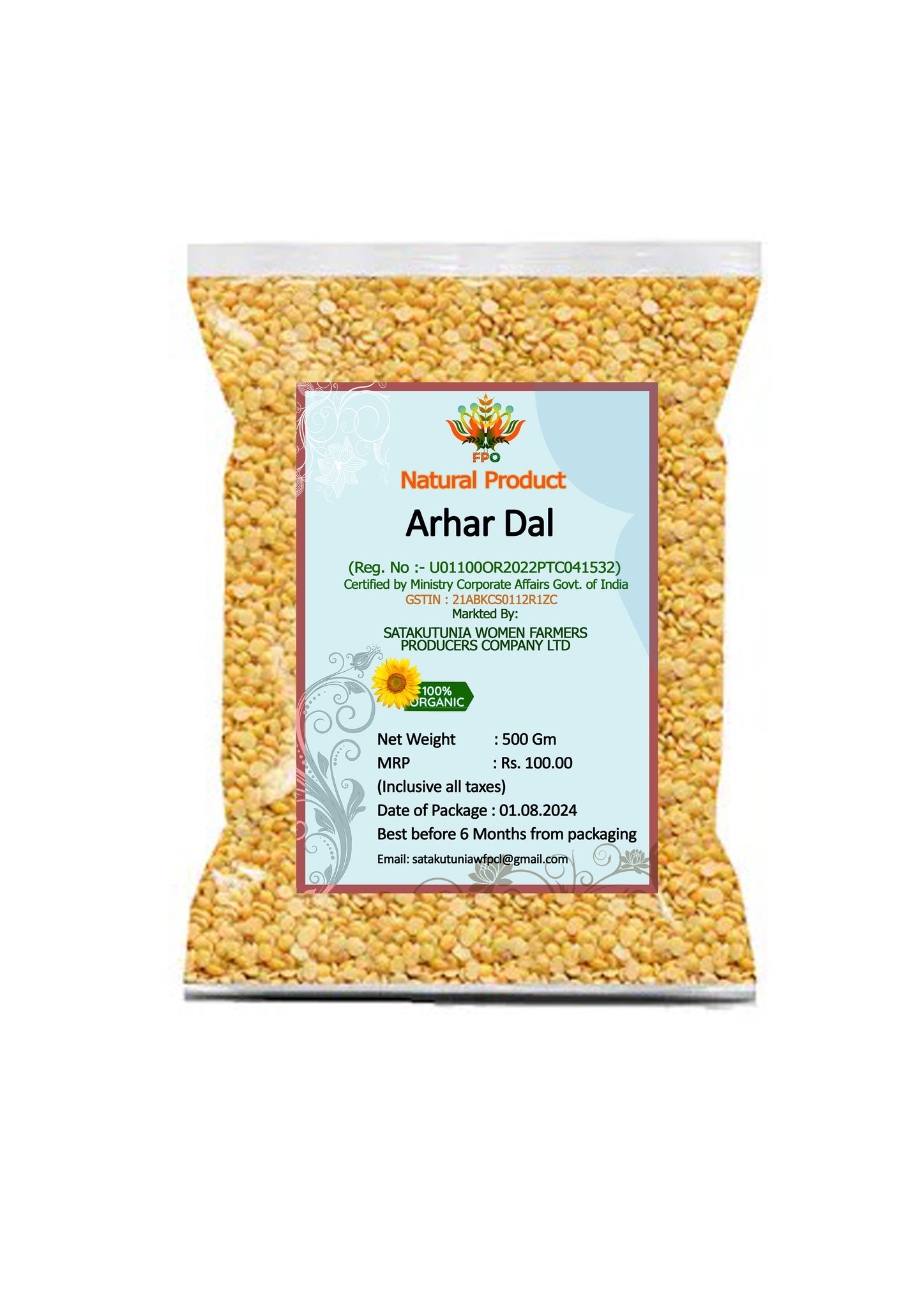 Golden Delight Arhar Dal