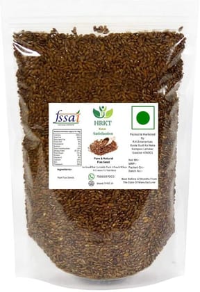 HRKT Alsi | Flax Seed | Edible Flax Seed | Pure Alsi Brown Flax Seeds  (100 g)