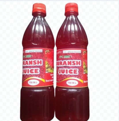 Pack of 2 Bottle of Buransh Juice Each Bottle Contain750ml