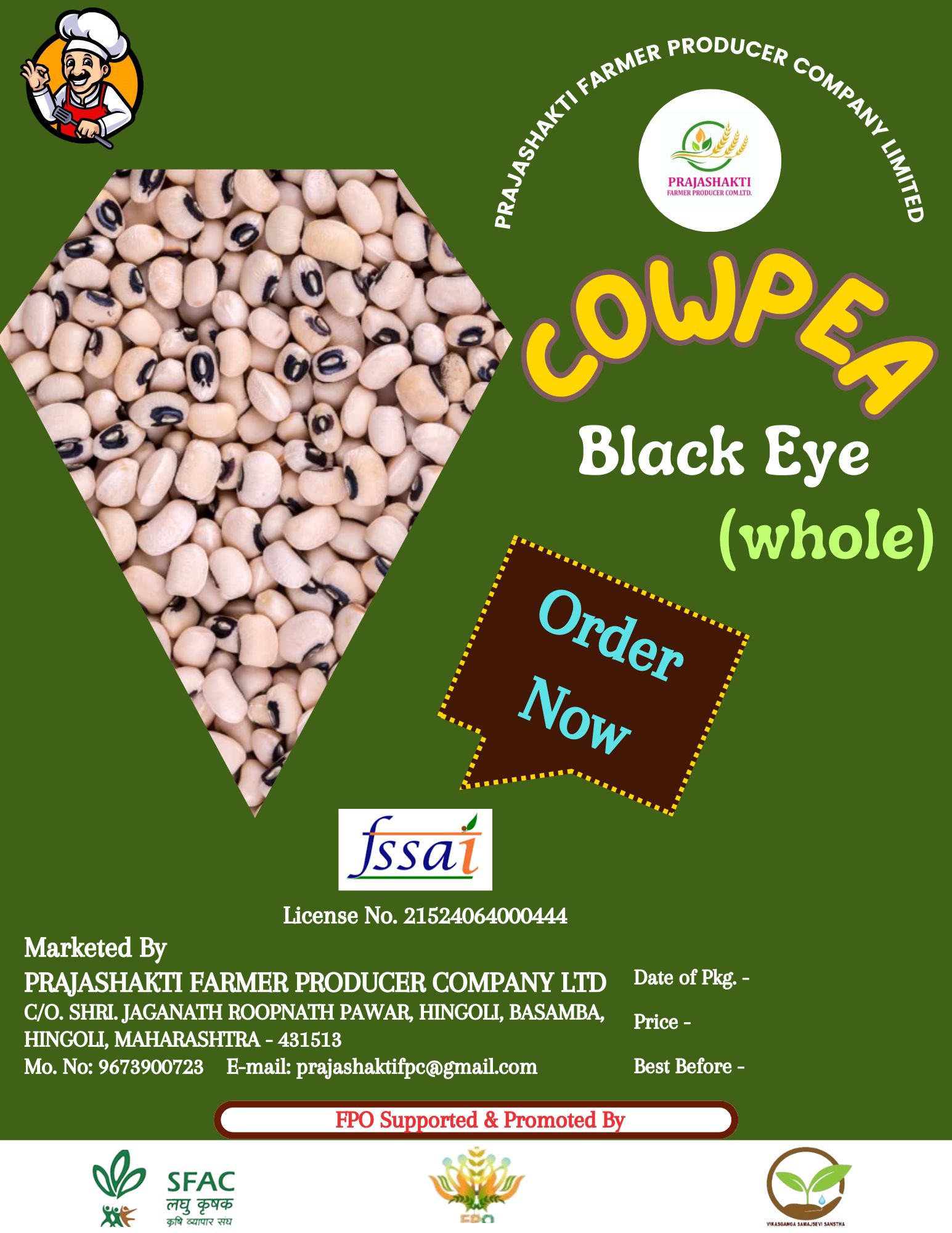 Cowpea Black-eye