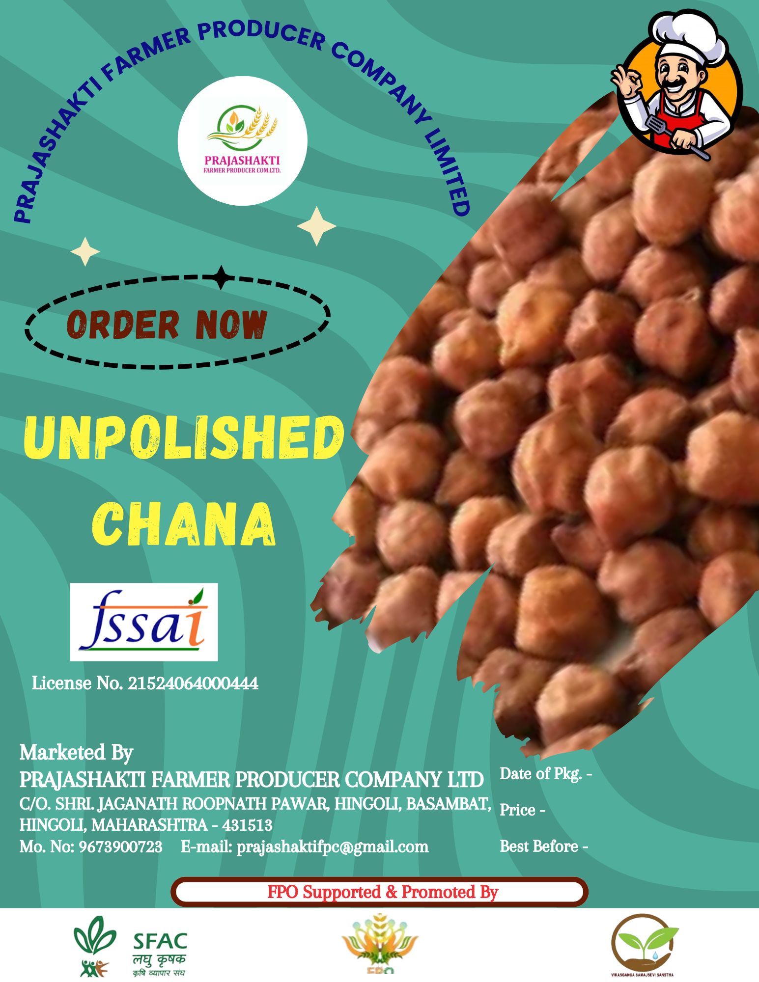 Unpolished Chana