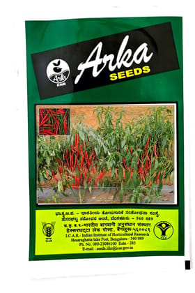 NSC-IIHR CHILLI HYBRID ARKA MEGHANA [F1] TL SEEDS-10 GM