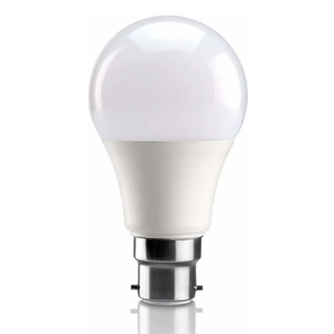 Luker LED Bulb b22d 9W WH White 4 Star (Pack of 4).