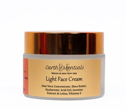 Light face Cream which Hydrates & Repumps 0% oil with Hyaluronic Gel Lotus & Jasmine Extract 50 ml