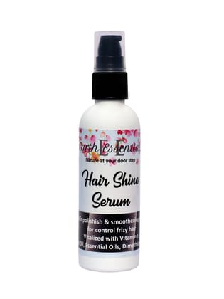 Hair shine & de fizz Serum Straightening And Soften Dry Hair