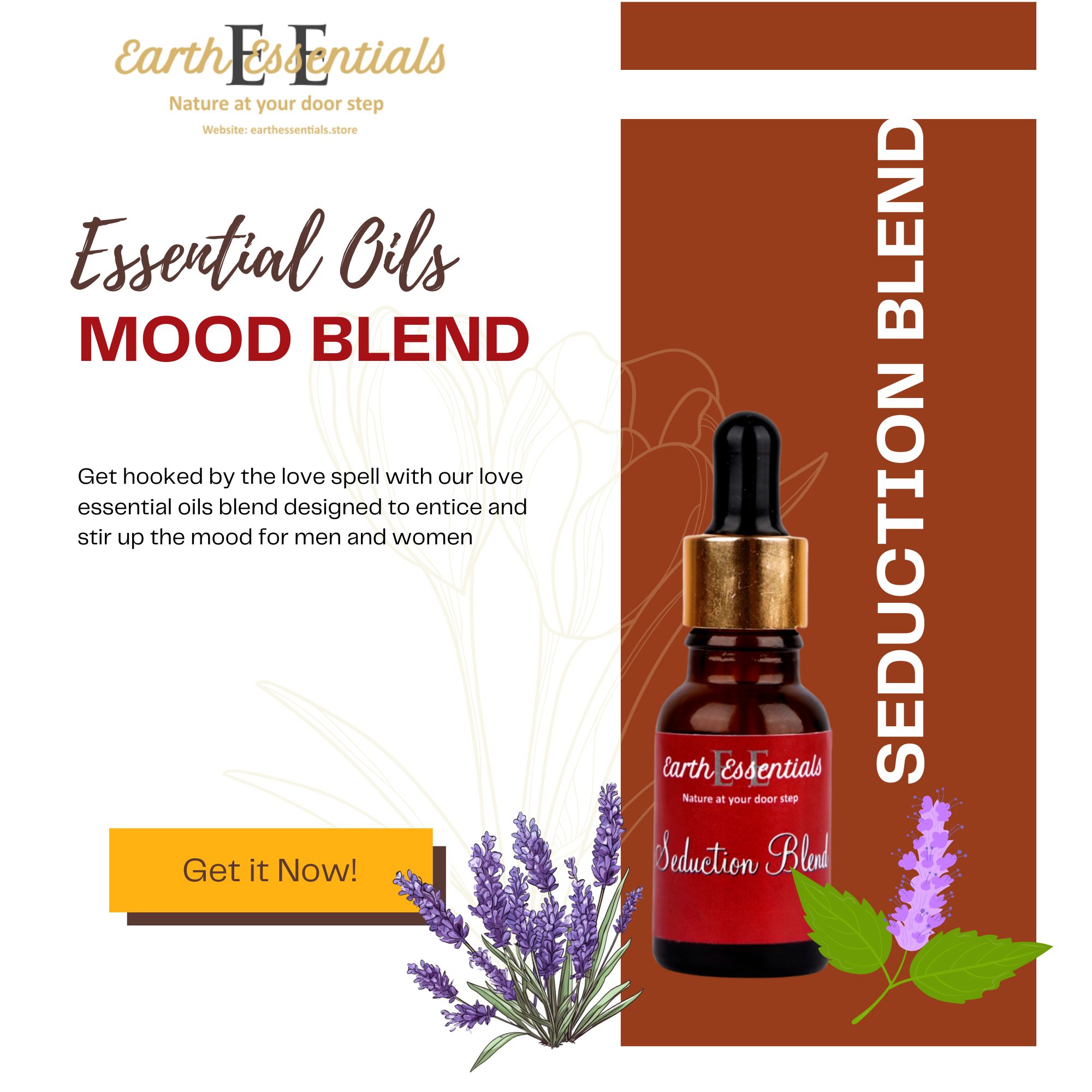 Seduction Blend is a unique combination of essential oils 15 ml