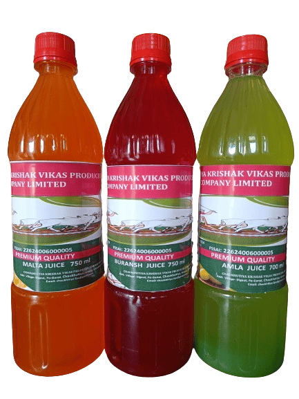 "Pack of 3 - Malta Juice 750ml, Buransh Juice 750ml., Amla Juice 700ml.