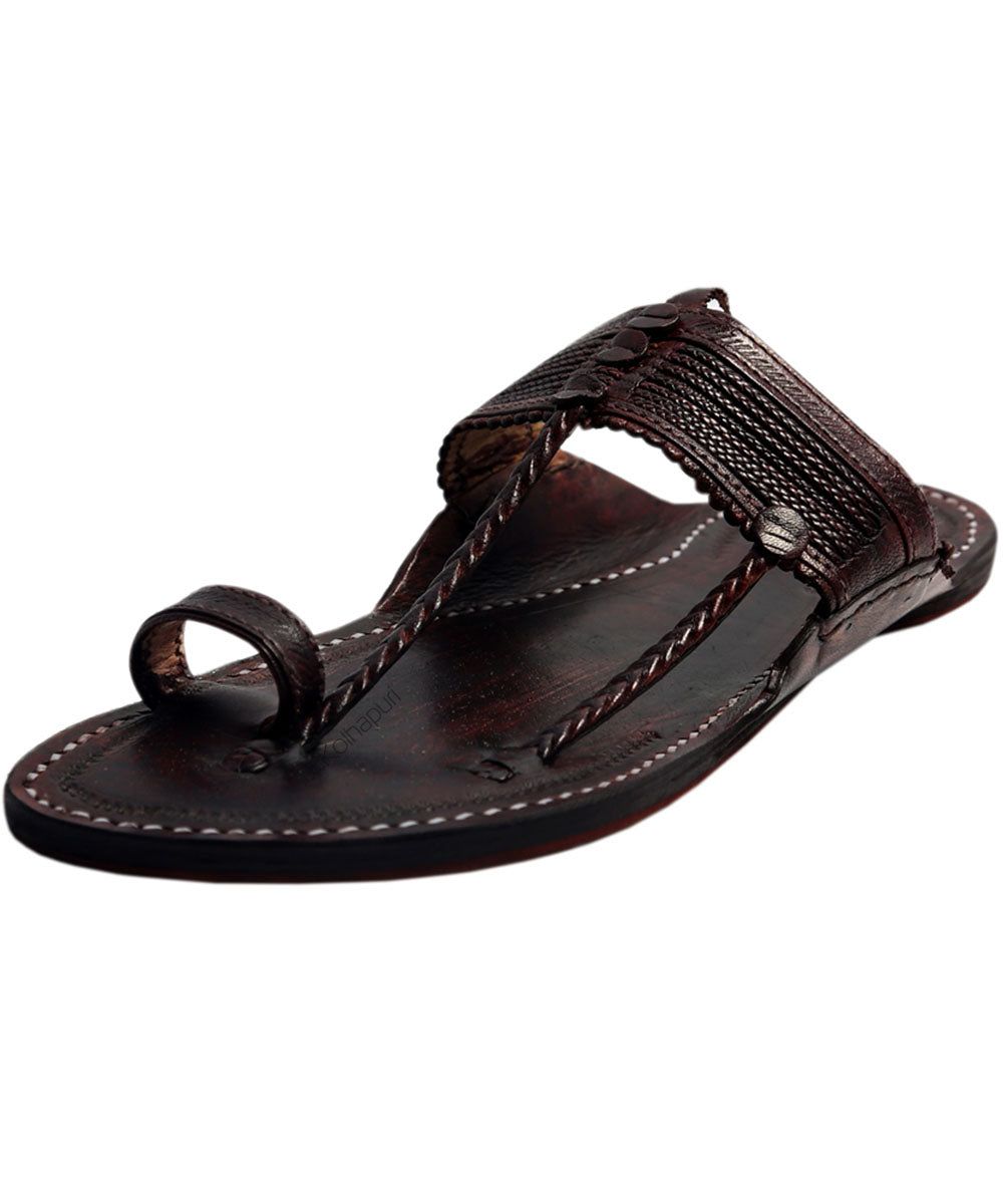 Classic Men's Brown Kolhapuris