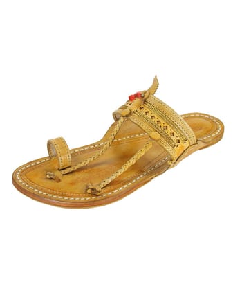 Men's Classic Red Gonda Kolhapuri