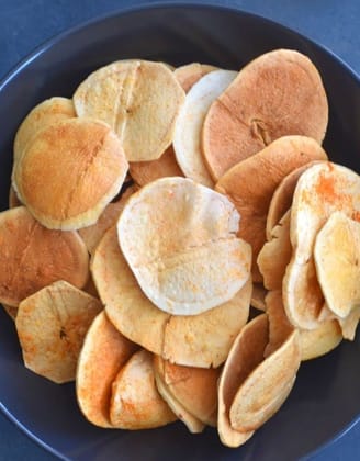 The Paratha Banarasi Home Made Fried Potato Chips, (Crunchy, Thin & Tasty),Ready to Eat Potato Chips for Snacks and farahal/Upwas Chips/Fried Chips