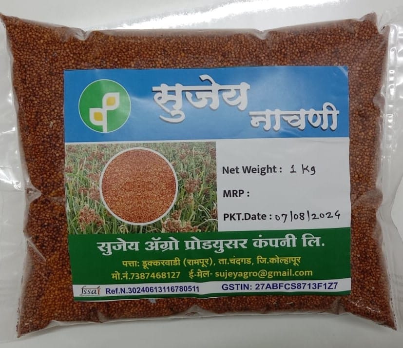  Sujey Agro Nachani (Finger Millet), 1 kg