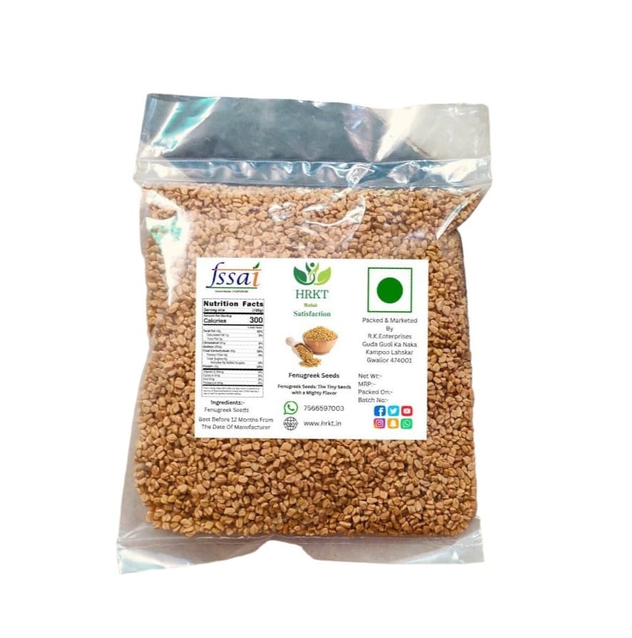 Whole Fenugreek Seeds | Khadi Methi Delight Quality Whole Raw