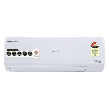 Croma 5 in 1 Convertible 1.5 Ton 3 Star Hot and Cold Split AC with PM 2.5 Filter (2024 Model, Copper Condenser)