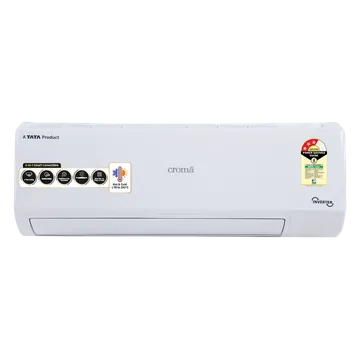 Croma 5 in 1 Convertible 1.5 Ton 3 Star Hot and Cold Split AC with PM 2.5 Filter (2024 Model, Copper Condenser)