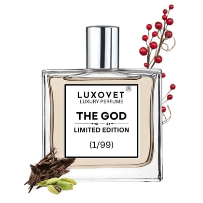 Luxovet THE GOD Unisex Limited Edition Perfume by Luxovet, 100 ml, Eau de Parfum..