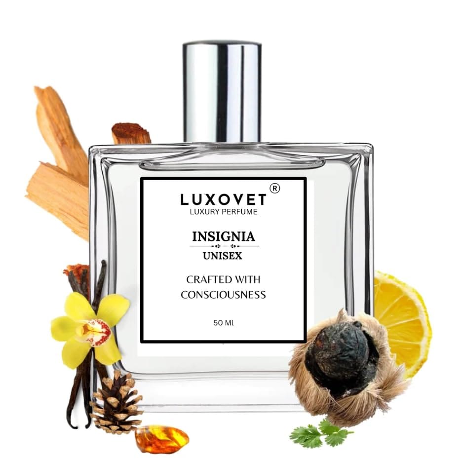 Luxovet INSIGNIA Unisex Perfume Long Lasting Perfume by Luxovet, 50ml, Eau de Parfum