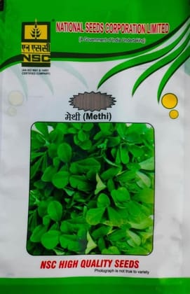 NSC Methi Hisar sonali TL seed 500 gram pouch