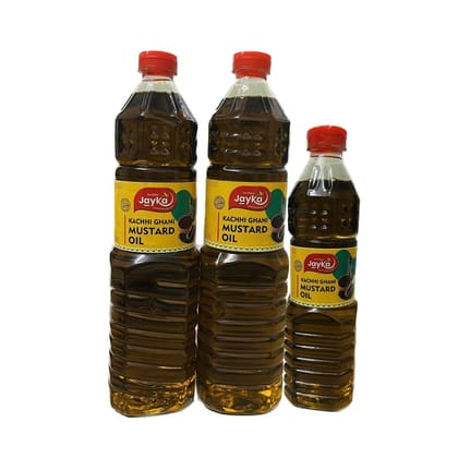 Archita Jayka Kachi Ghani Mustard Oil Cold Pressed (2.5 liters)