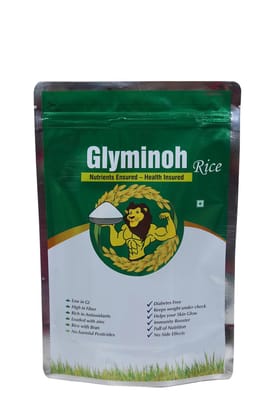 GLYMINOH Rice With a Low Glycemic Index Good for Diabetic Patients PACK of 5 kg