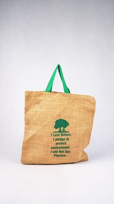 jute bag-brown color