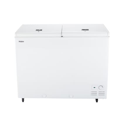 Haier 385 Litres, Combo chest freezer with two separate compartment HFC-385CM5