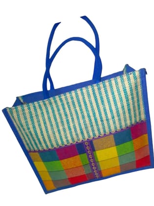 Blue Jute Bag