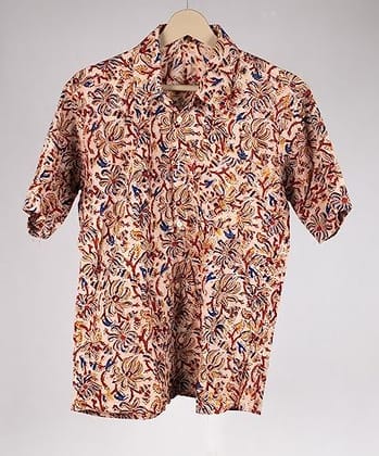 Kalamkari Cotton Casual Shirt