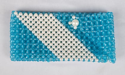 CRISTAL POUCH BAG.