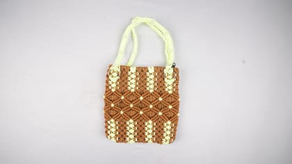 SONCHIRAIYA MACRAM HAND BAG - 03