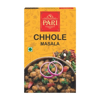 Pari Chhole Masala - Elevate Your Chhole Recipes with Authentic Flavor | Authentic Taste | Make Your Chhole More Flavorful | The Ultimate Spice Mix | Enjoy Restaurant-Quality Chhole at Home | 50 gm