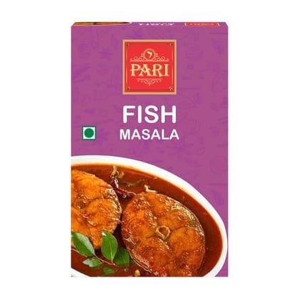 Pari The Royale Taste Fish Masala - A Blend of Traditional Herbs and Spices | Fragrant | Easy to add Exotic Flavours for Mouth-Watering Dishes | 50 gm